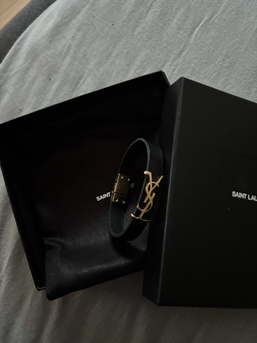 Saint laurent leder armband - saint,