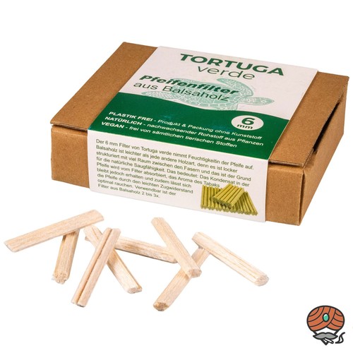 Tortuga verde pfeifenfilter - tortuga,