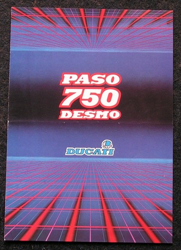 Ducati 750 desmo prospekt - ducati, f1
