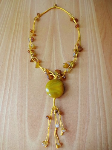 Edelstein collier kette aus - edelstein-collier/kette,