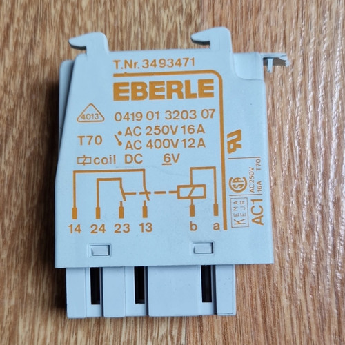 Eberle heizrelais polig 6 - 6v,