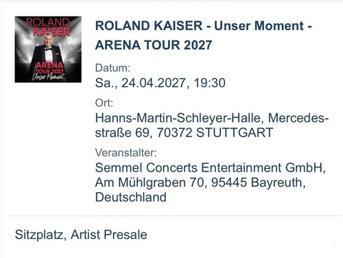 Roland kaiser stuttgart - roland,