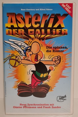 Asterix der gallier vhs - asterix,