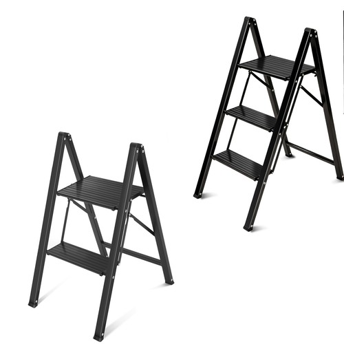 Alu trittleiter stufen - alu, 3