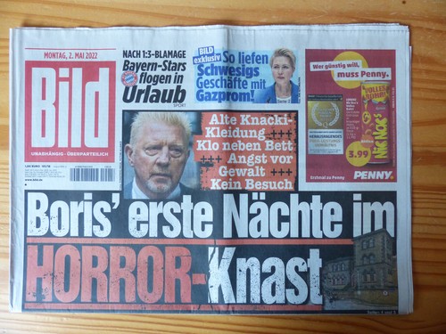 Bildzeitung 2022 ein - bildzeitung, 02.05.2022