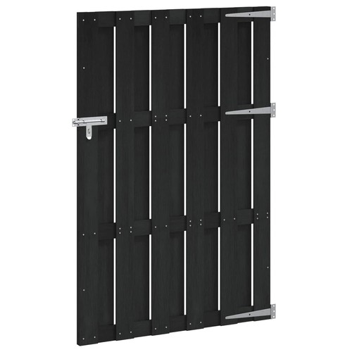 Gartentor wpc grau zauntor - gartentor,