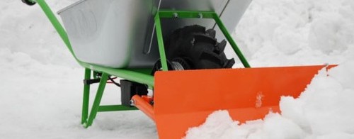 Schneepflug für motokarre - schneepflug,