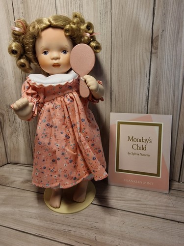 Franklin mint monday child - mint,