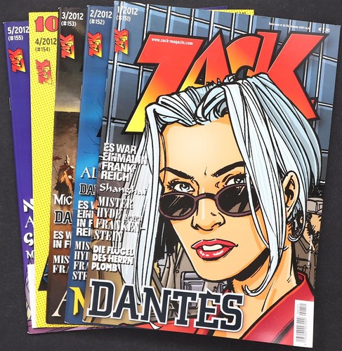 Zack comic magazin jahrgang - comic,