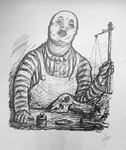 Alfred kubin der metzger - kubin:,