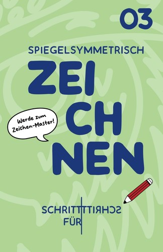 Zeichenbuch spiegelsymmetrisch - zeichenbuch,