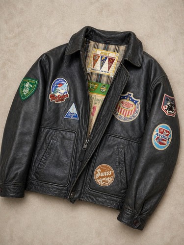 Avirex herren lederjacke - herren,
