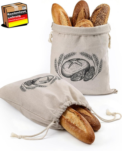 Brotbeutel leinen - brotbeutel, 2