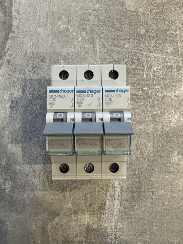Hager mcn120 schalter - hager, ls-schalter