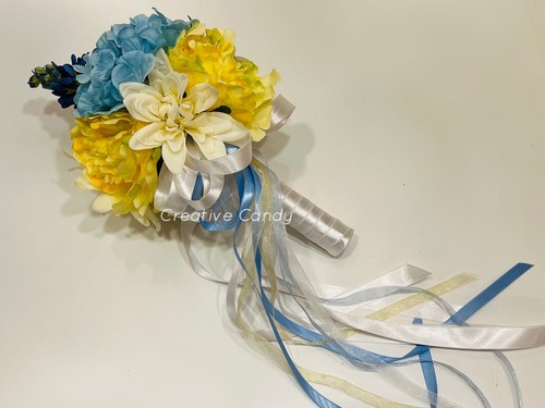 Brautstrauß künstlich blumen - brautstrauß,
