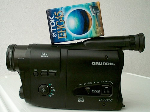 Vhs klassiker grundig - vhs-c,