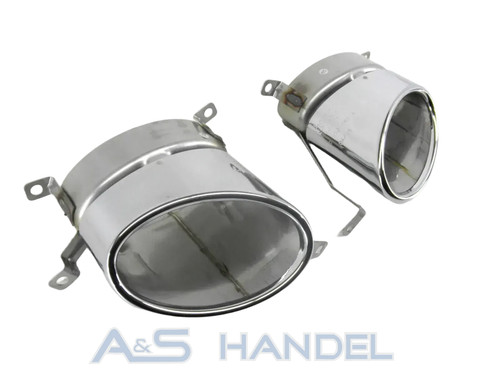 Orig auspuffblende links - auspuffblende,