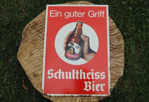 Original blechschild - original,