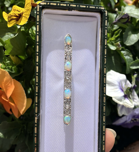 Wunderbare art deco brosche - art,