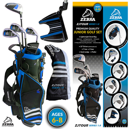 Zebra tour junior golfset - junior, +