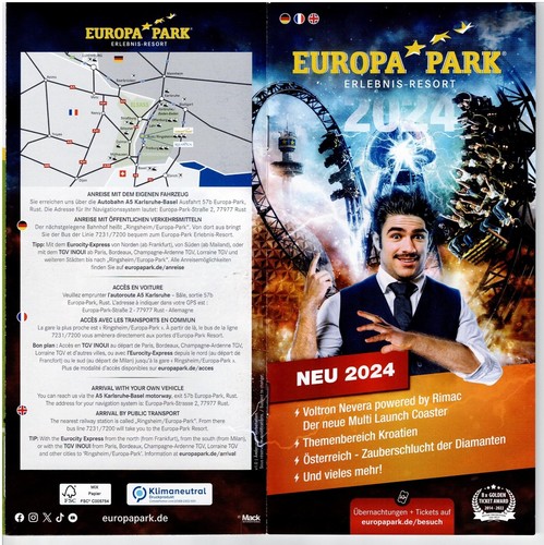 Europa park info prospekt - europa, info-prospekt