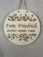 Familienschild geschenkidee - familienschild,