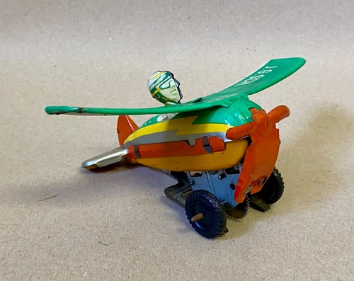 Alt blechspielzeug flugzeug - alt,
