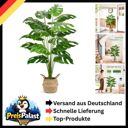 Kunstpflanze monstera 110 - kunstpflanze,