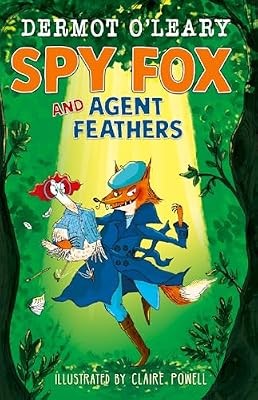 Spy fox and agent feathers - fox, feathers: