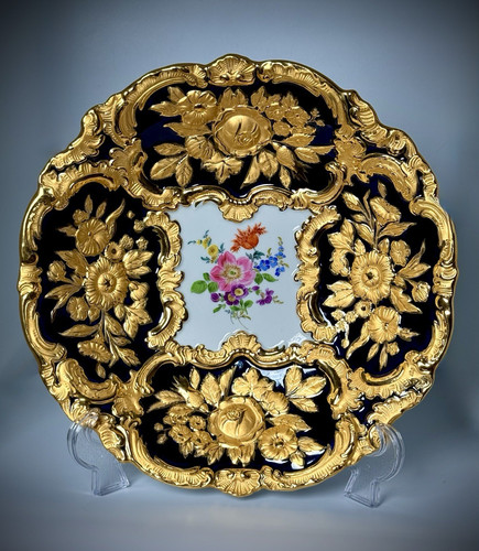 Meissen prunkteller 27 5 - •, 27.5