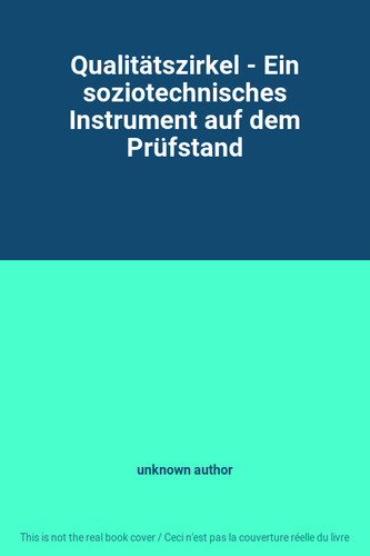 Qualitätszirkel ein - -,