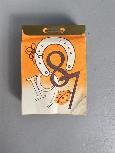 Alter abreißkalender 1987 ddr - alter,