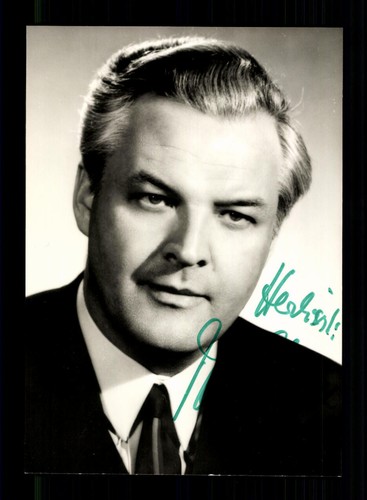 Theo adam ddr autogrammkarte - theo,