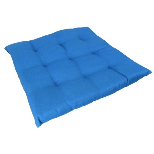 Sitzkissen 40x40cm blau - sitzkissen,