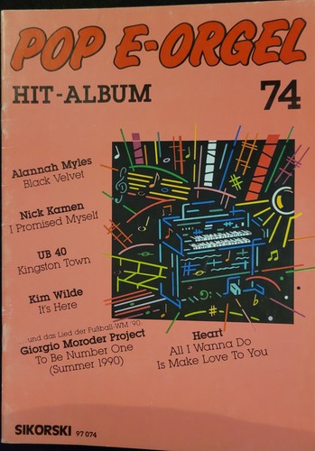Pop orgel hit album - pop, 74