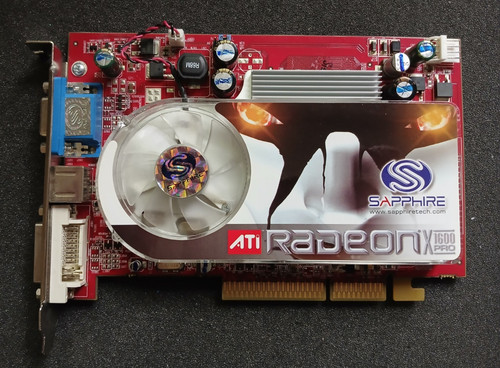 Sapphire radeon x1600 pro - radeon,