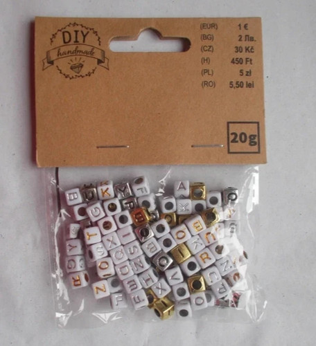 20g perlen würfelform - in,