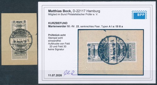 Marienwerder mark germania - marienwerder, 2