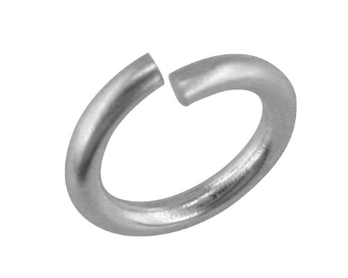 Solid 9ct weißgold 4mm - weißgold,