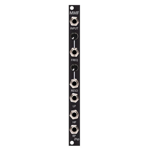 2hp mmf black filter modular - black,