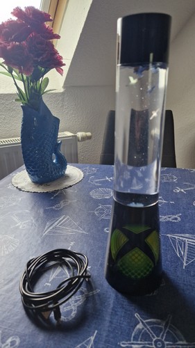 Xbox glitzerlampe light licht - xbox,