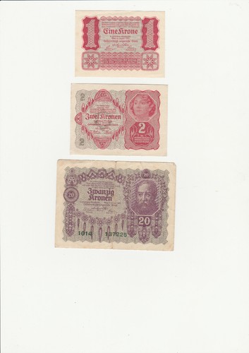 Banknoten kronen 3 - (p05),