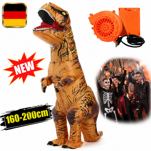 Aufblasbares kostüm dino - 2m-aufblasbares,