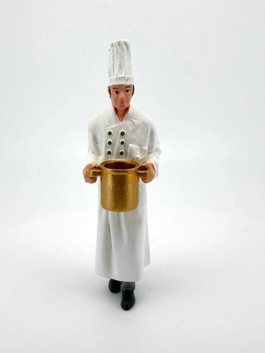 Chefkoch mit kochtopf - chefkoch,