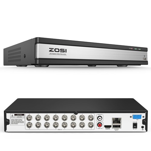 Zosi 16ch 1080p dvr - 16ch, digital