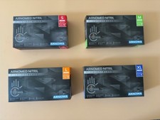 100 nitril handschuhe - handschuhe, schwarz