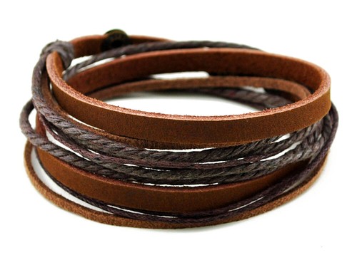 Wickelarmband leder armband - wickelarmband,