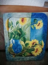 Bild gemalt auf holz - auf,