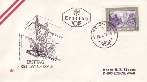 österreich 1972 ersttagsbrief - Österreich,