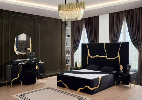 Luxus schlafzimmer möbel bett - möbel,